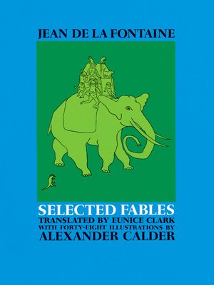 cover image of Selected Fables of Jean de la Fontaine